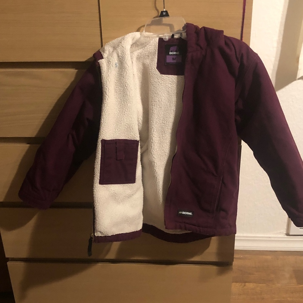 Berne Purple Fleece-Lined Jacket